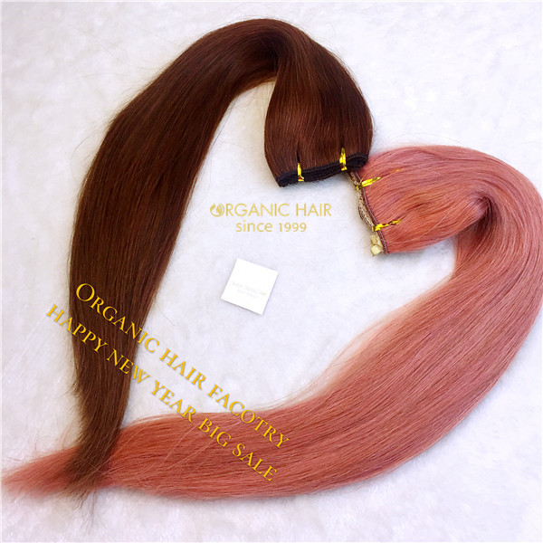 Organic factory new arrive halo for hair flip in hair extensions